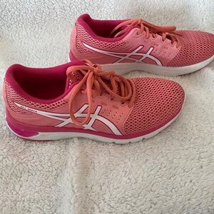 Asics Womens Gel Kayano Pink Running Shoes Sneakers Size 7